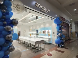 SOKOLOV ювелирные прилавки